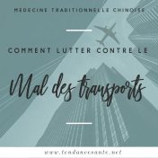 mal des transports: Comment la médecine chinoise peut m'aider